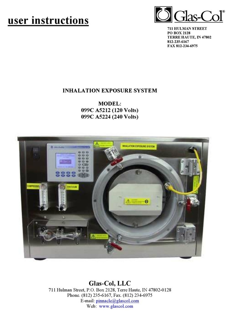 Glas-Col 099C A5212 User instructions