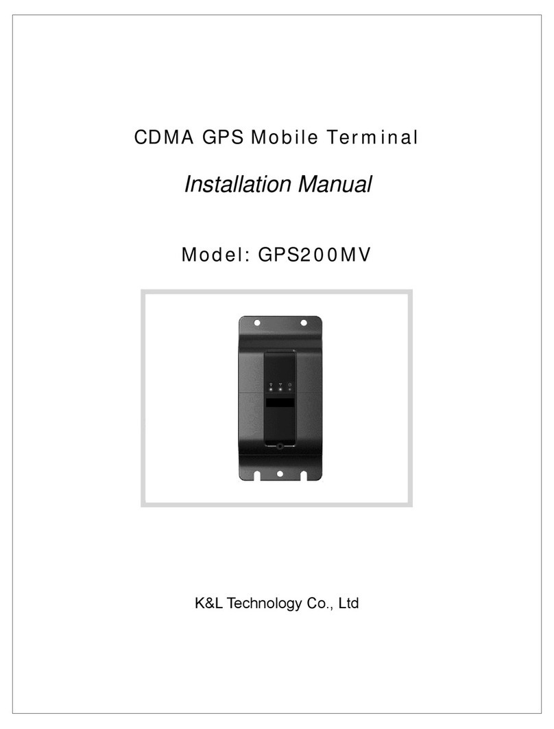 K&L GPS200MV installation manual