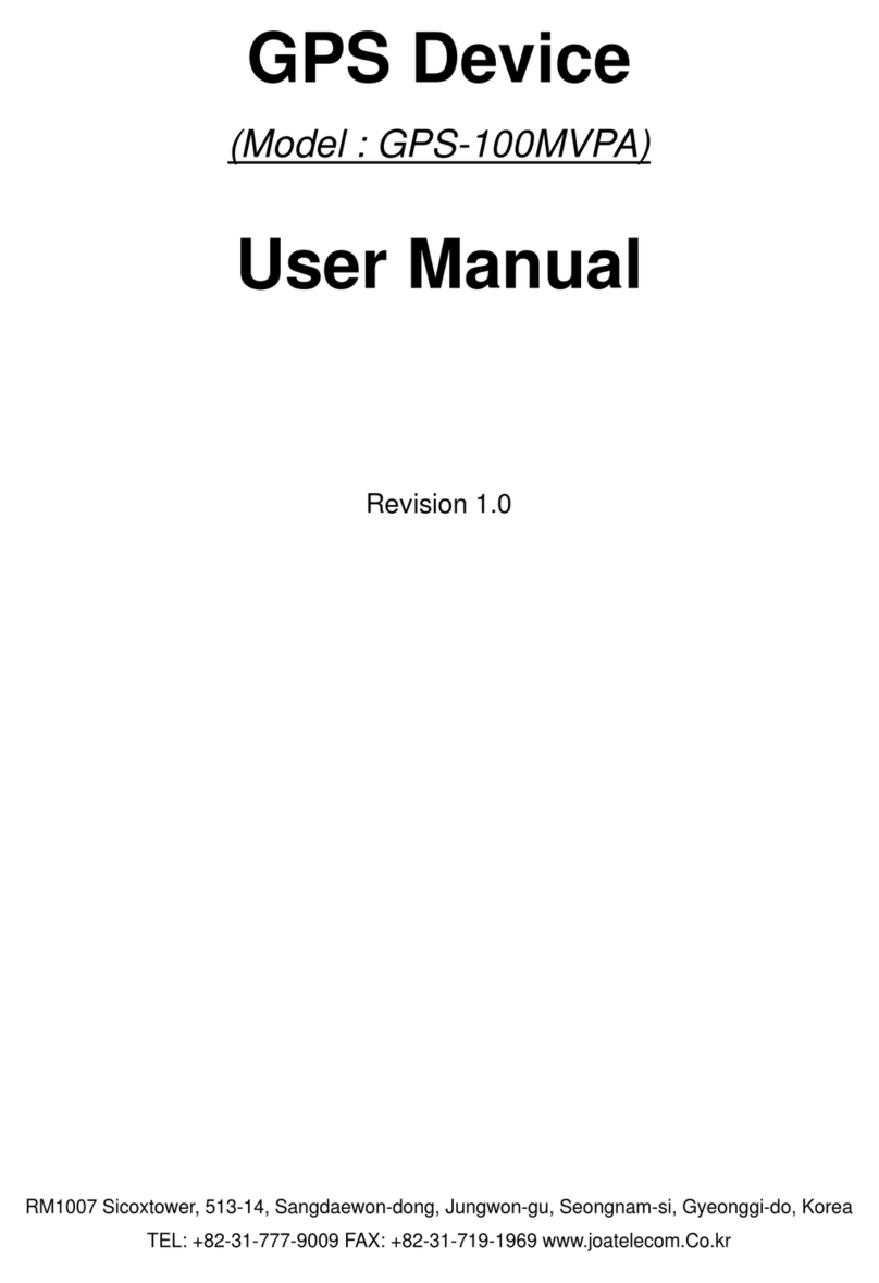 Joa Telecom GPS-100MVPA user manual