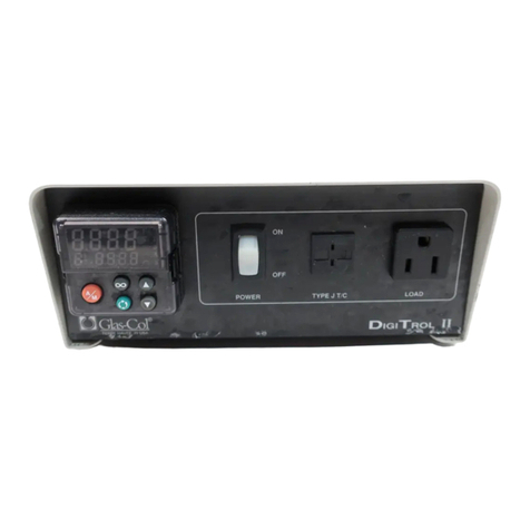 Glas-Col DigiTrol II User manual