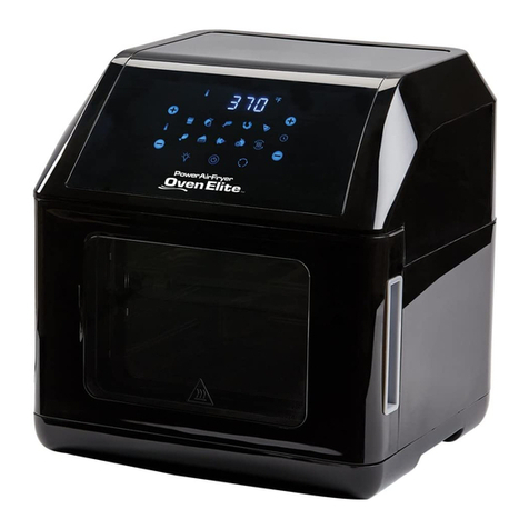 Power AirFryer Pro Elite TXG-DT10L owner's manual