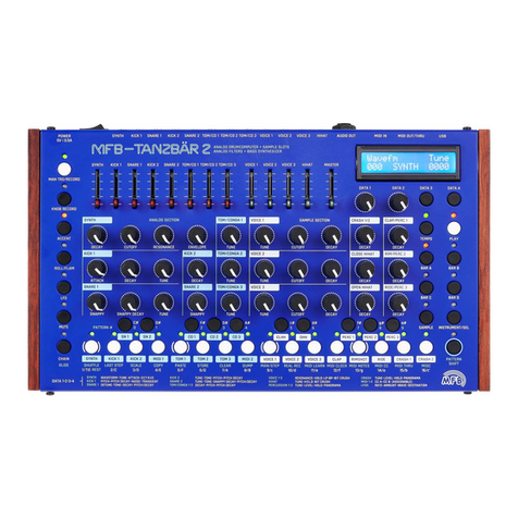 MFB Tanzbar 2 operating manual