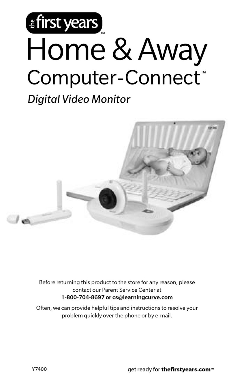 The First Years Home & Away Computer-Connect User manual The First Years Home & Away Computer-Connect User manual