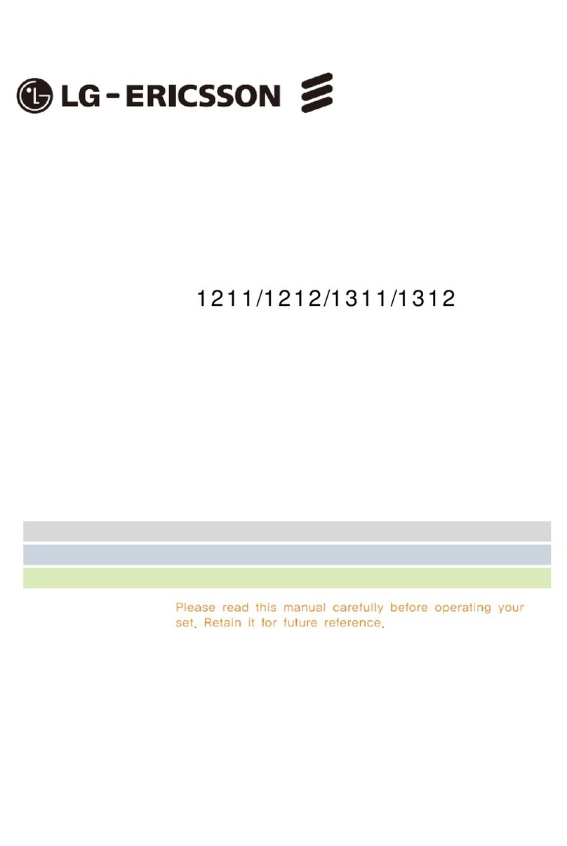 LG-Ericsson EARU 1211 user manual