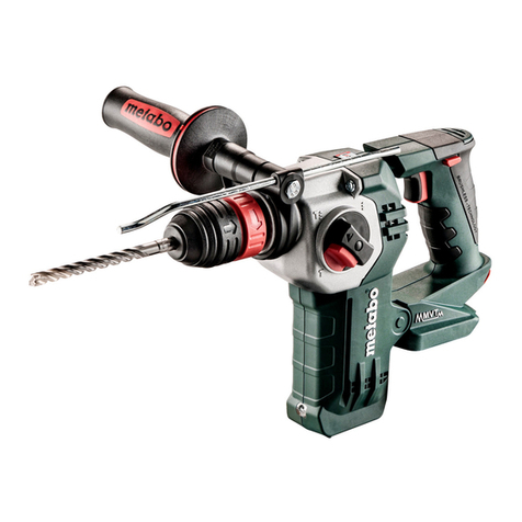 Metabo KHA 18 LTX BL 24 Quick User manual