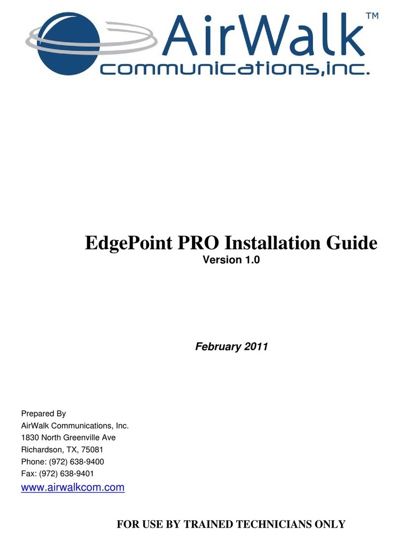 Airwalk EdgePoint PRO installation guide