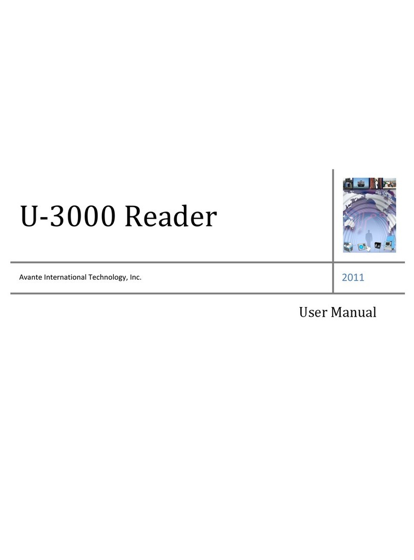 Avante U-3000 user manual