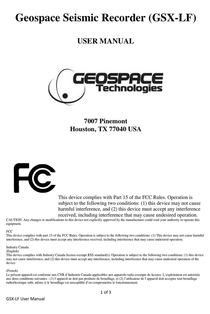 Geospace GSX-LF user manual