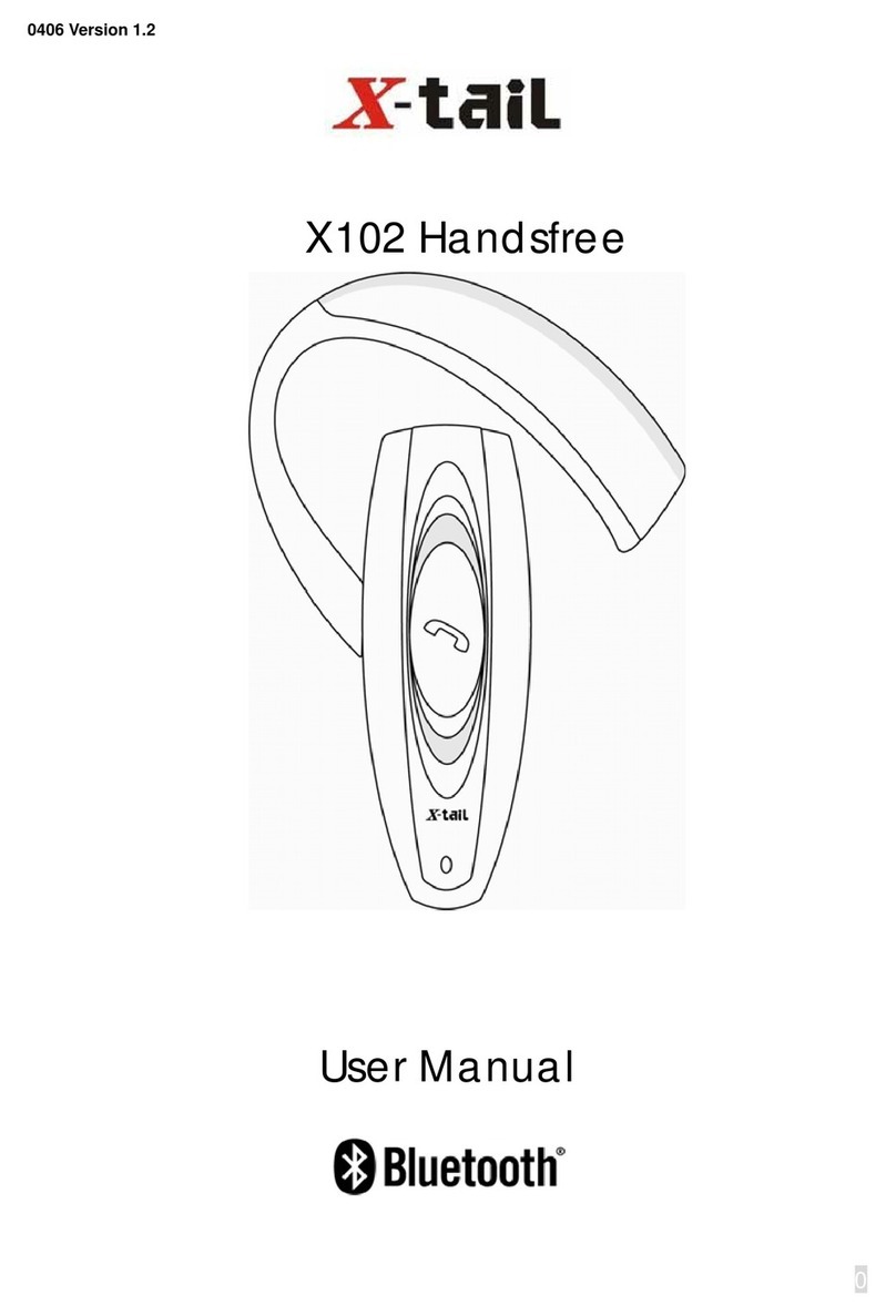 X-tail X102 user manual