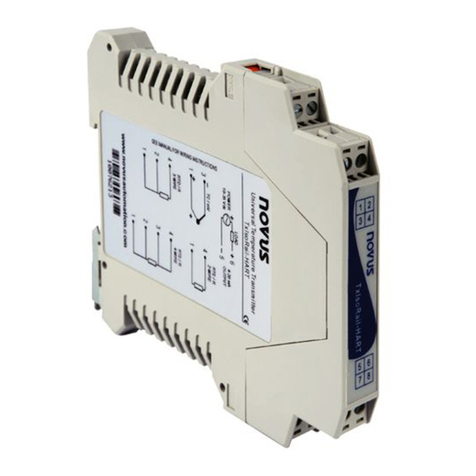 Novus TxIsoRail-HRT User manual