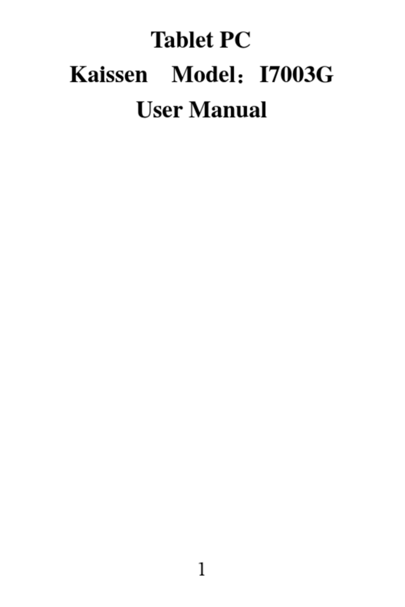 Kaissen I7003G user manual