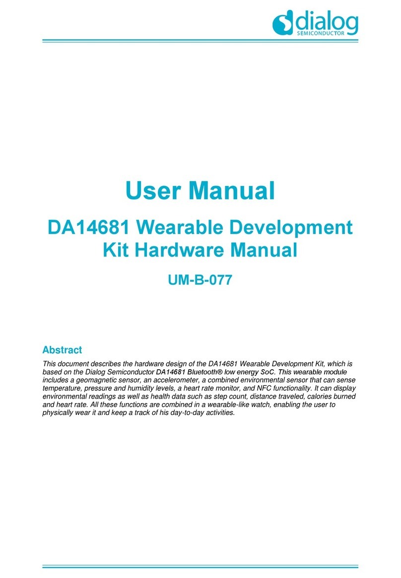 Dialog Semiconductor DA14681 User manual