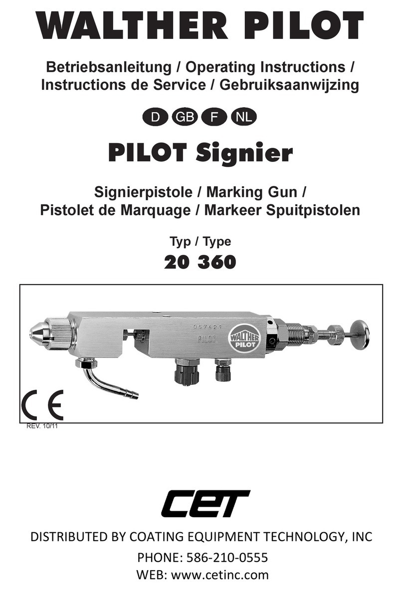 WALTHER PILOT PILOT Signier 20 360 operating instructions