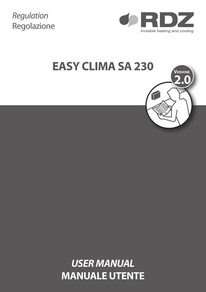 RDZ EASY CLIMA SA 230 user manual RDZ EASY CLIMA SA 230 user manual
