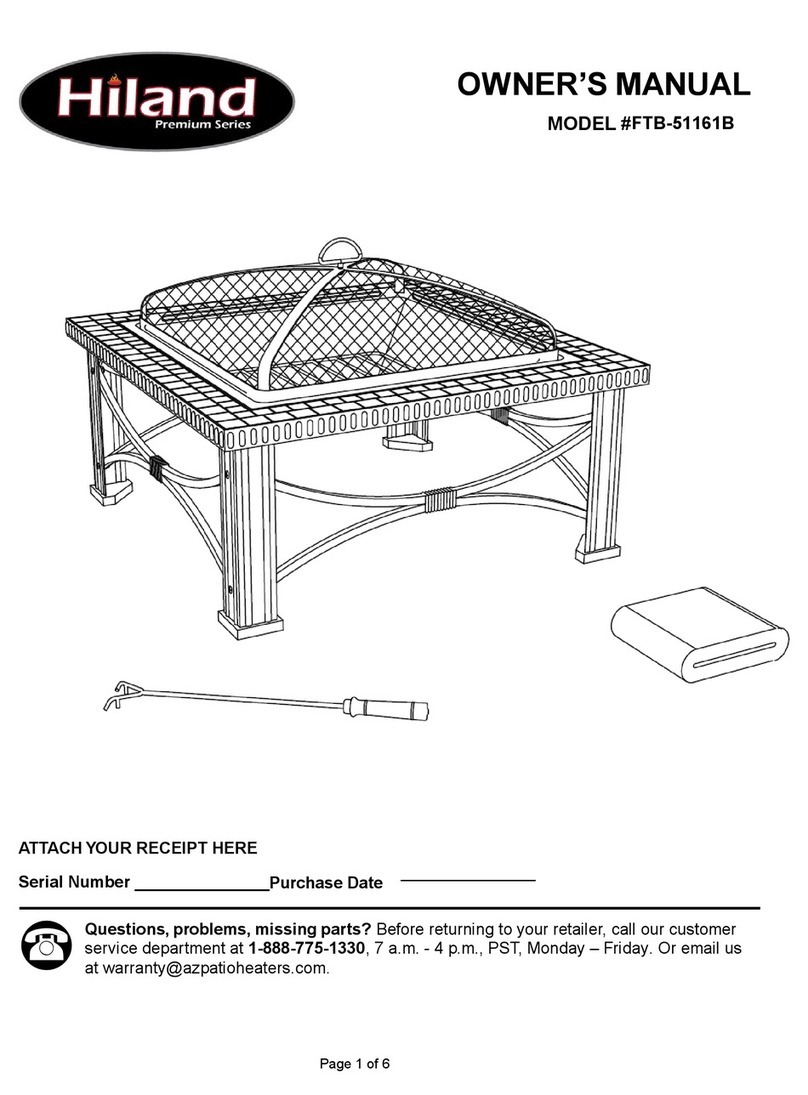 Hiland FTB-51161B owner's manual