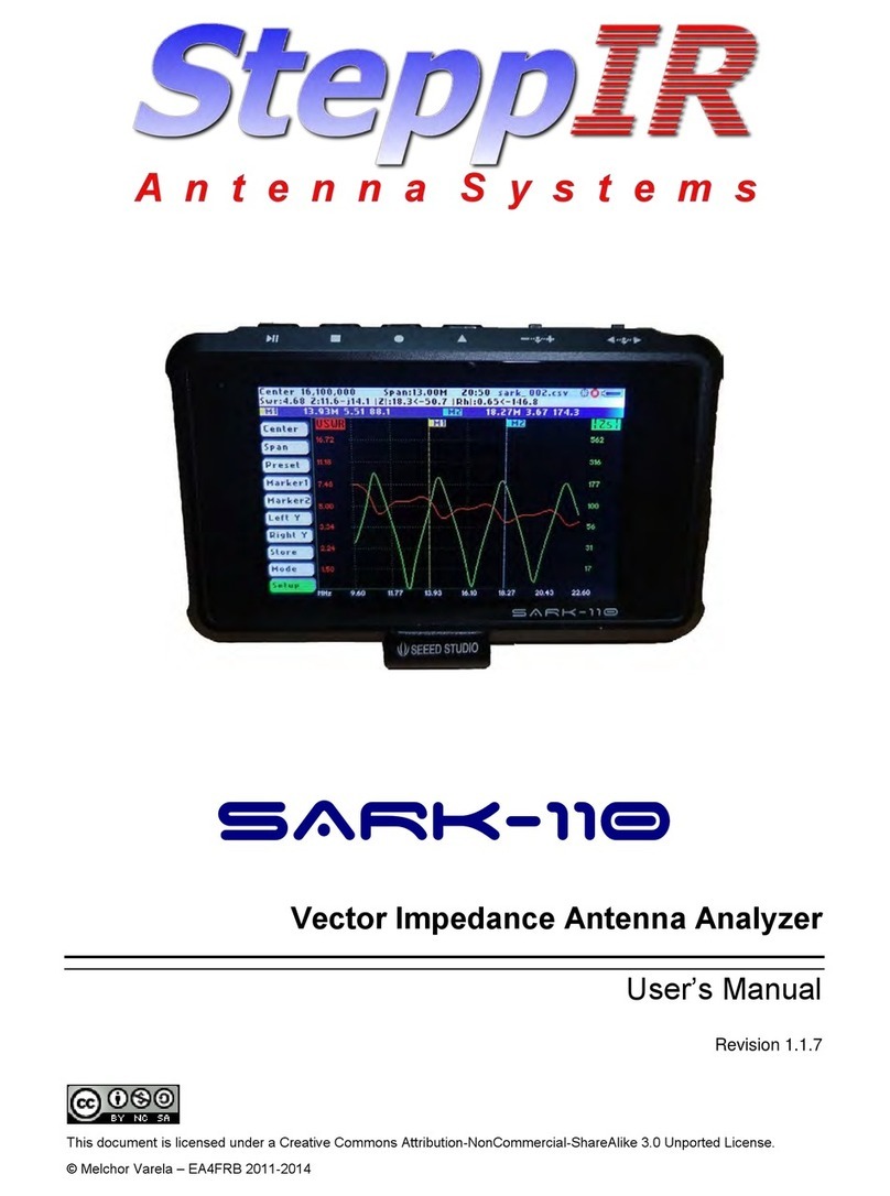 SteppIR SARK-110 user manual