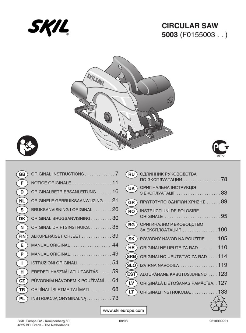 Skil 5003 Original instructions