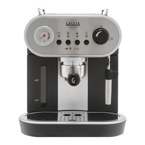 Gaggia Milano CAREZZA operating instructions