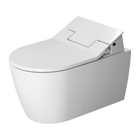 DURAVIT SensoWash Slim Mounting instructions DURAVIT SensoWash Slim Mounting instructions