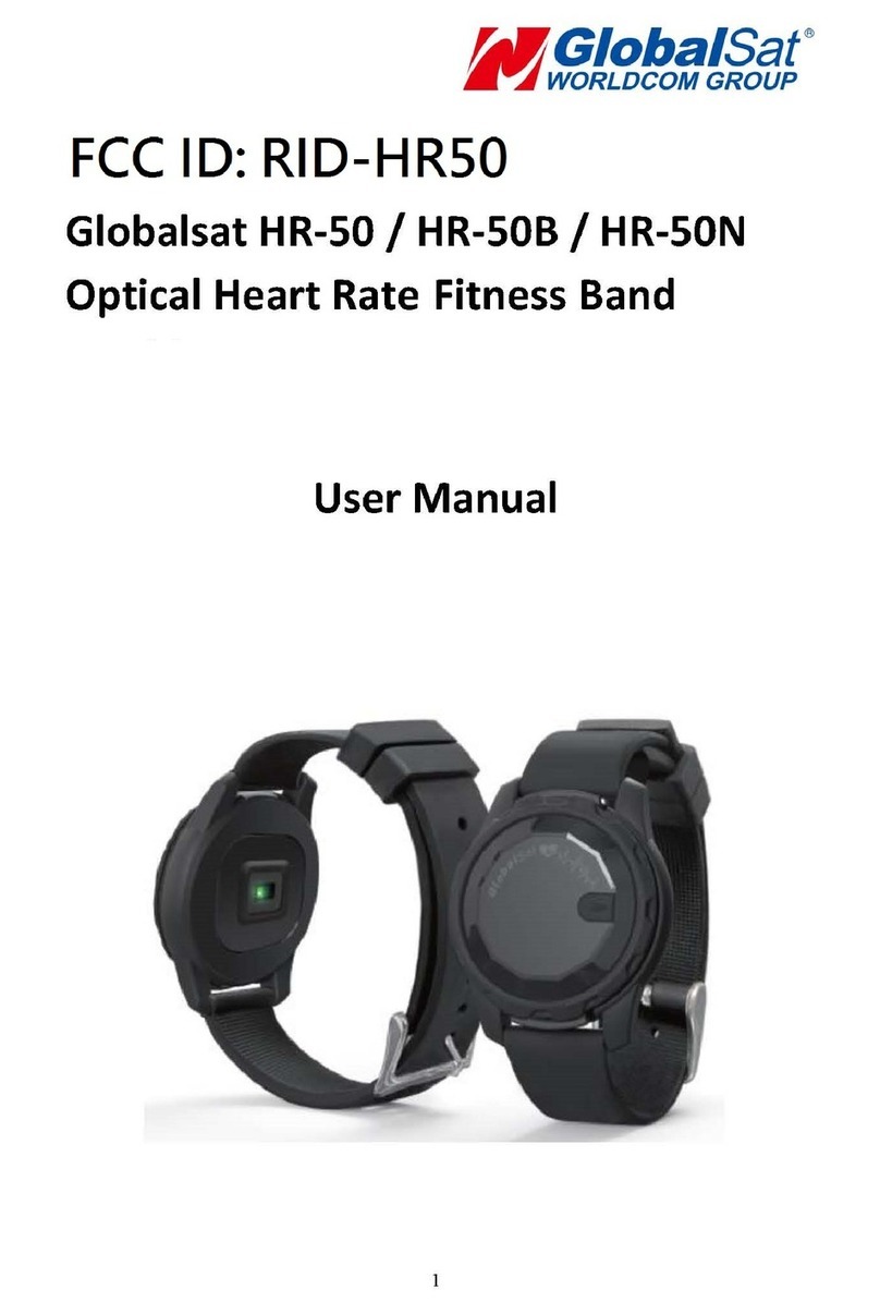 Global Sat HR-50 B user manual
