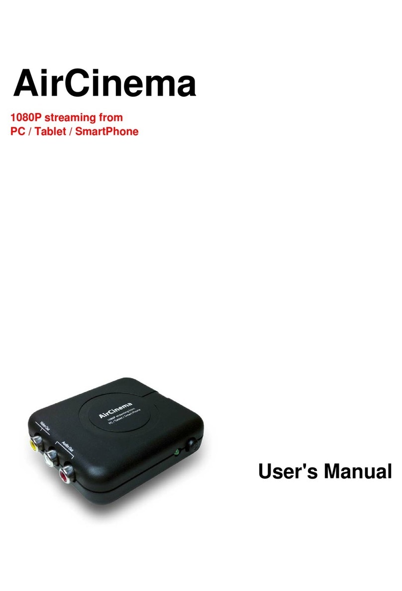 AirCinema AirCinema user manual
