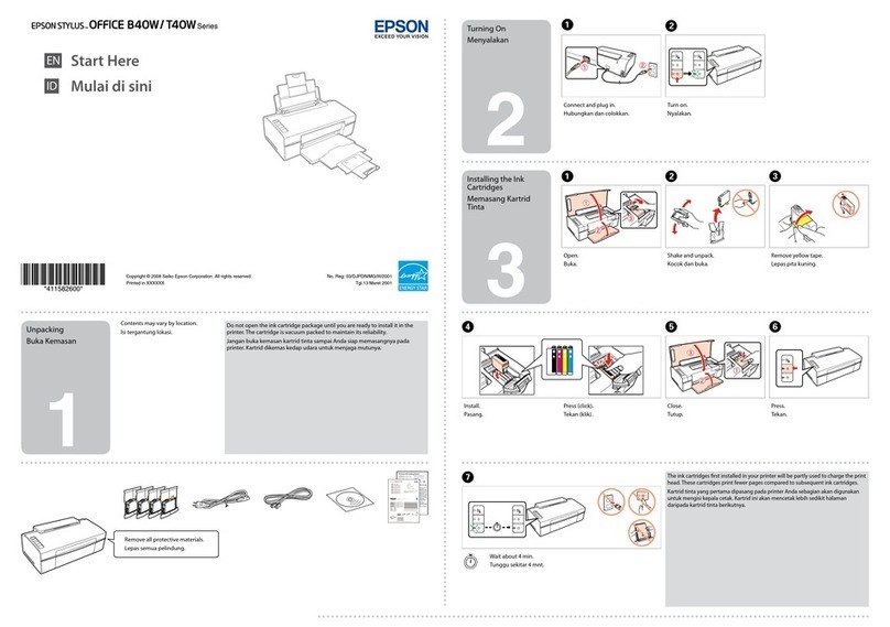 Epson Office B40W Instruction Manual Epson Office B40W Instruction Manual