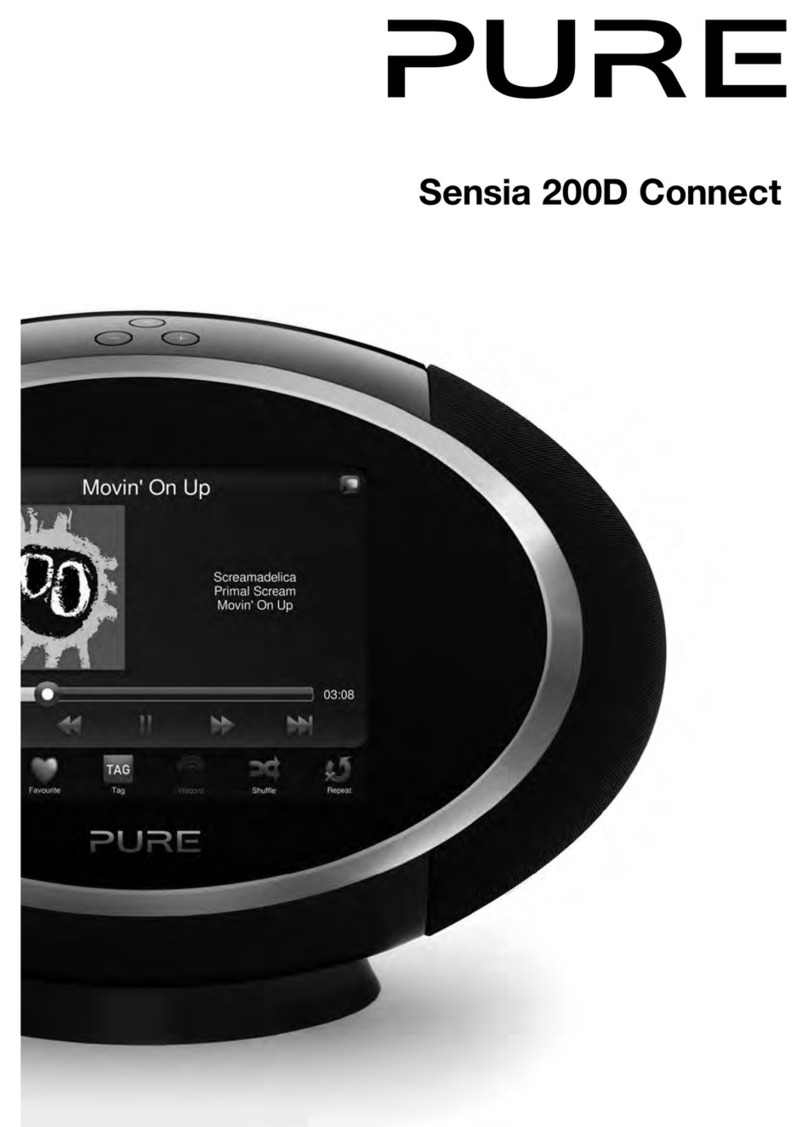 PURE SENSIA 200D CONNECT User manual