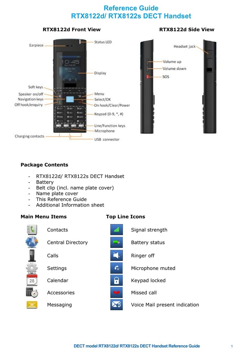 NEC RTX8122s reference guide