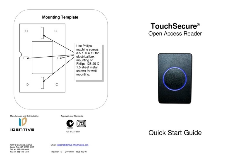 Identive TouchSecure quick start guide