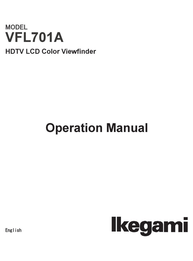 Ikegami VFL701A User manual