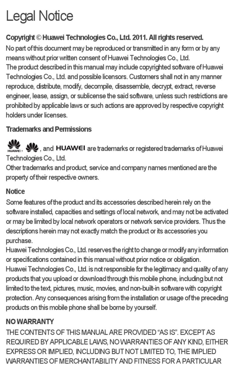 Huawei U8500 User manual