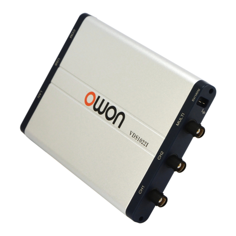 Owon VDS Series User manual