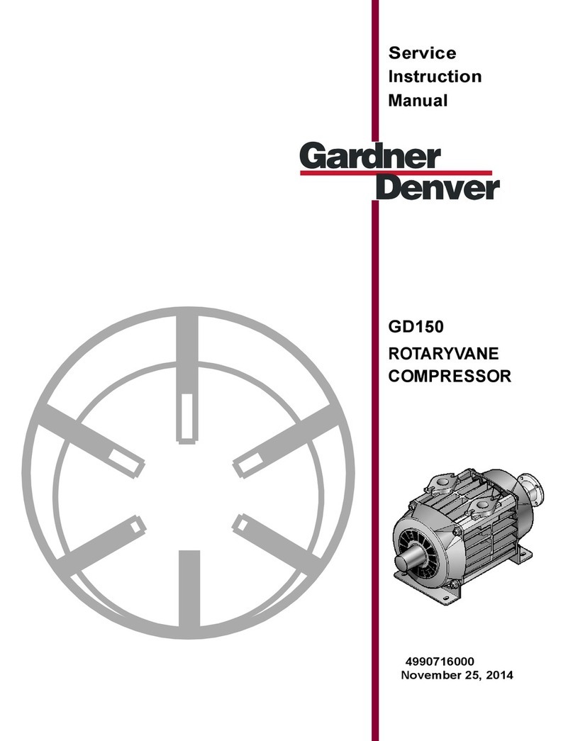 Gardner Denver GD150 Service manual