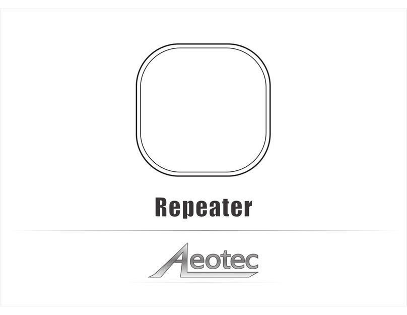 Aeon Labs Aeotec Repeater user manual