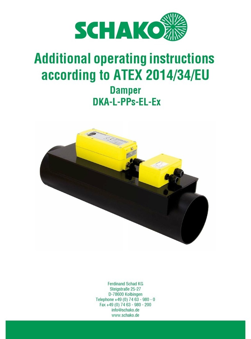 Schako DKA-L-PPs-EL-Ex Additional operating instructions