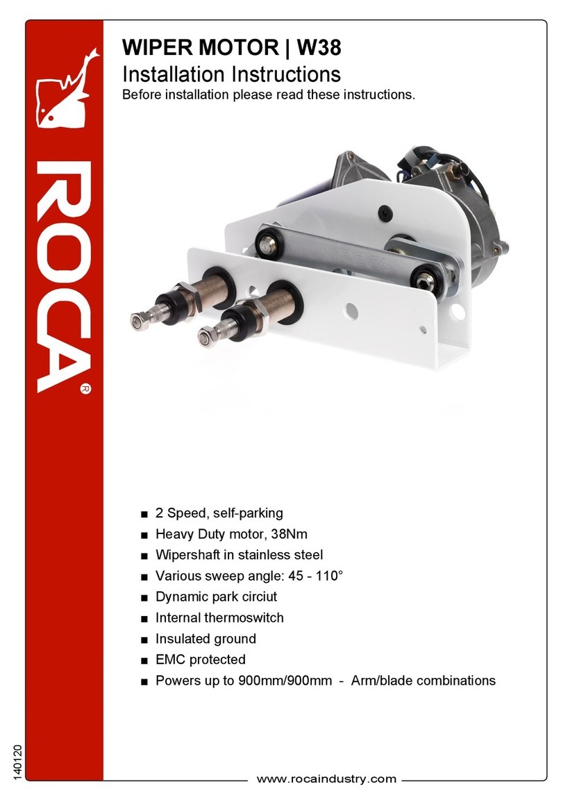 Roca W38 User manual