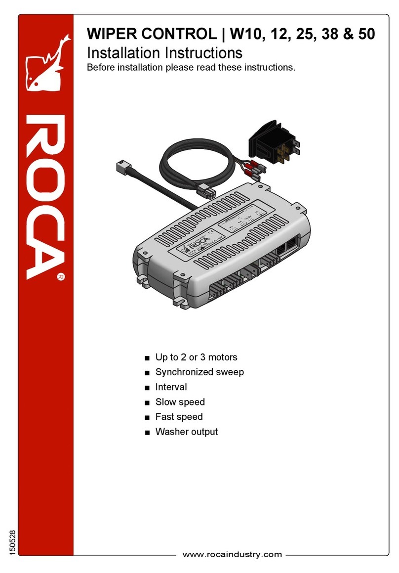 Roca W10 installation instructions