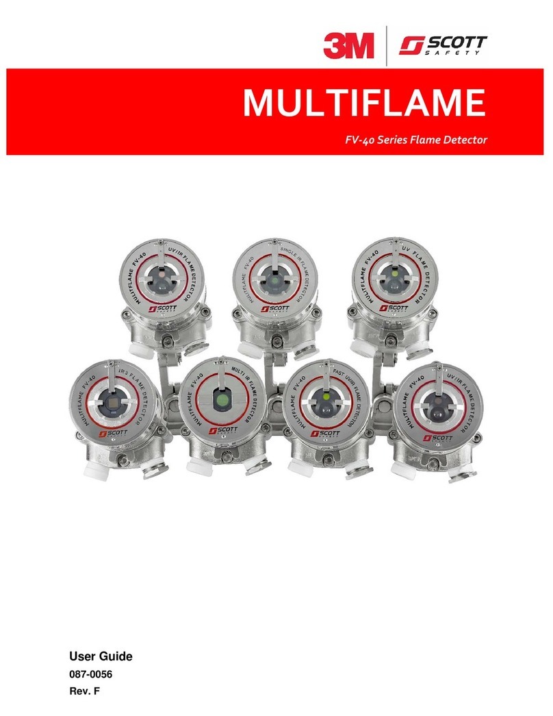 Scott Safety MultiFlame FV-40 Series user guide