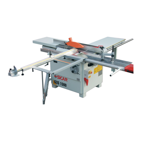 SICAR Group G3S 1500 Instruction and maintenance manual