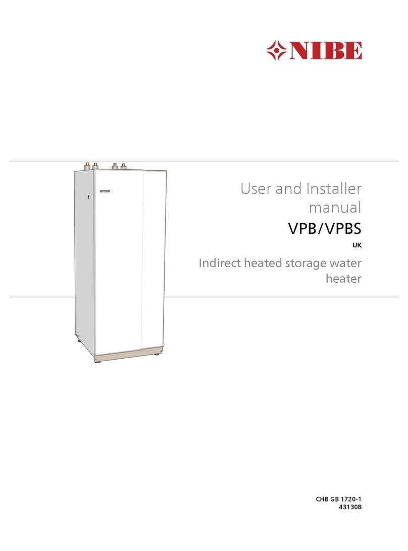 Nibe VPB Series User's and installer's manual Nibe VPB Series User's and installer's manual
