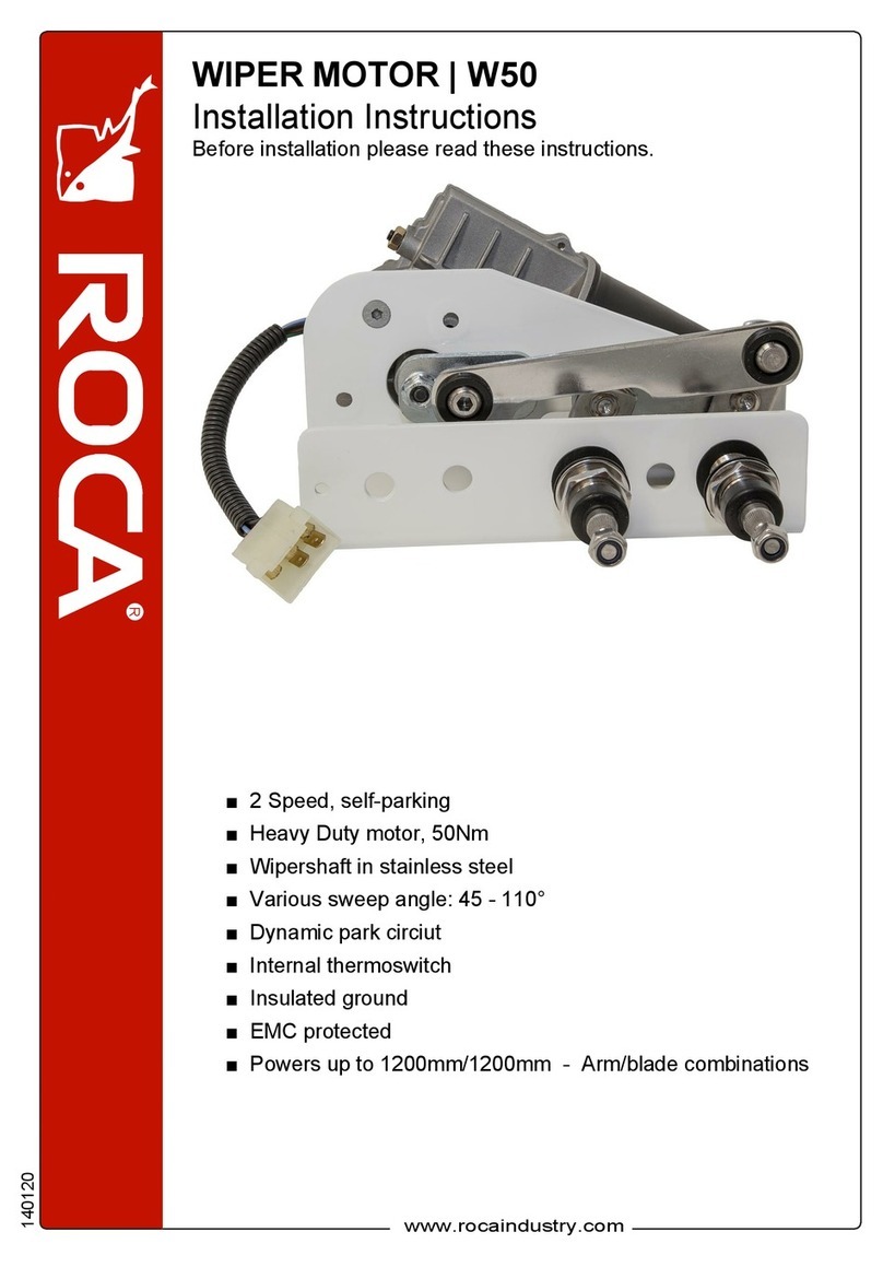 Roca W50 User manual