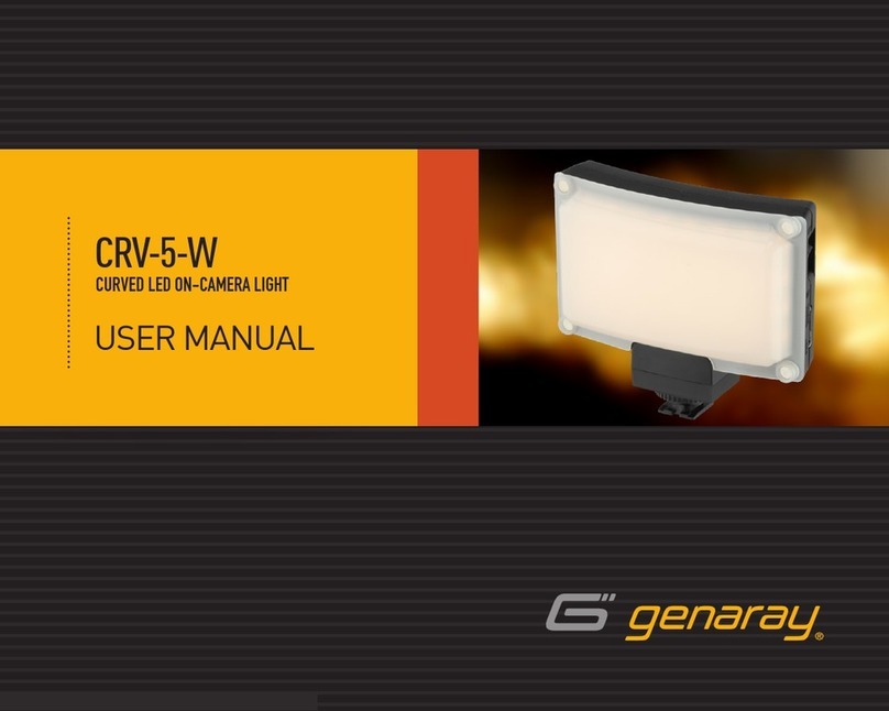 Genaray CRV-5-W user manual