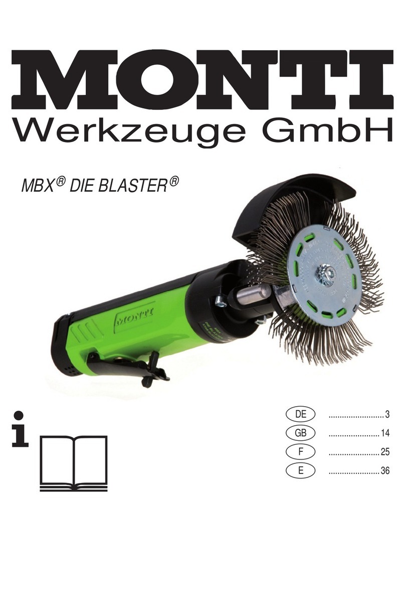 Monti MBX Die Blaster operating instructions