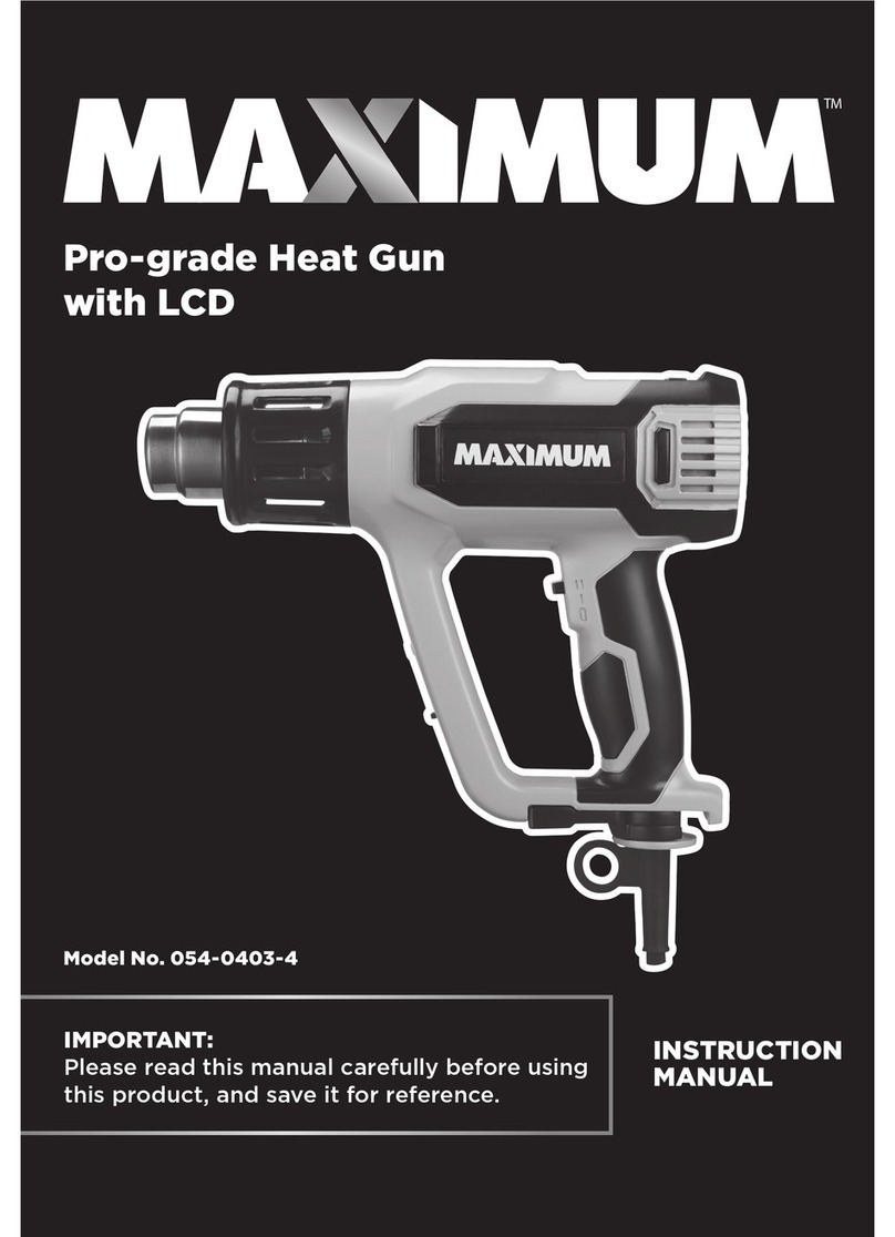 Maximum 054-0403-4 User manual