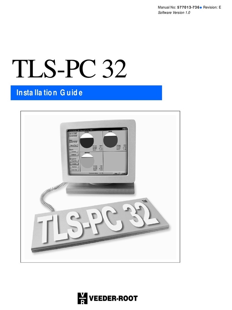 Veeder-Root TLS-PC 32 User manual