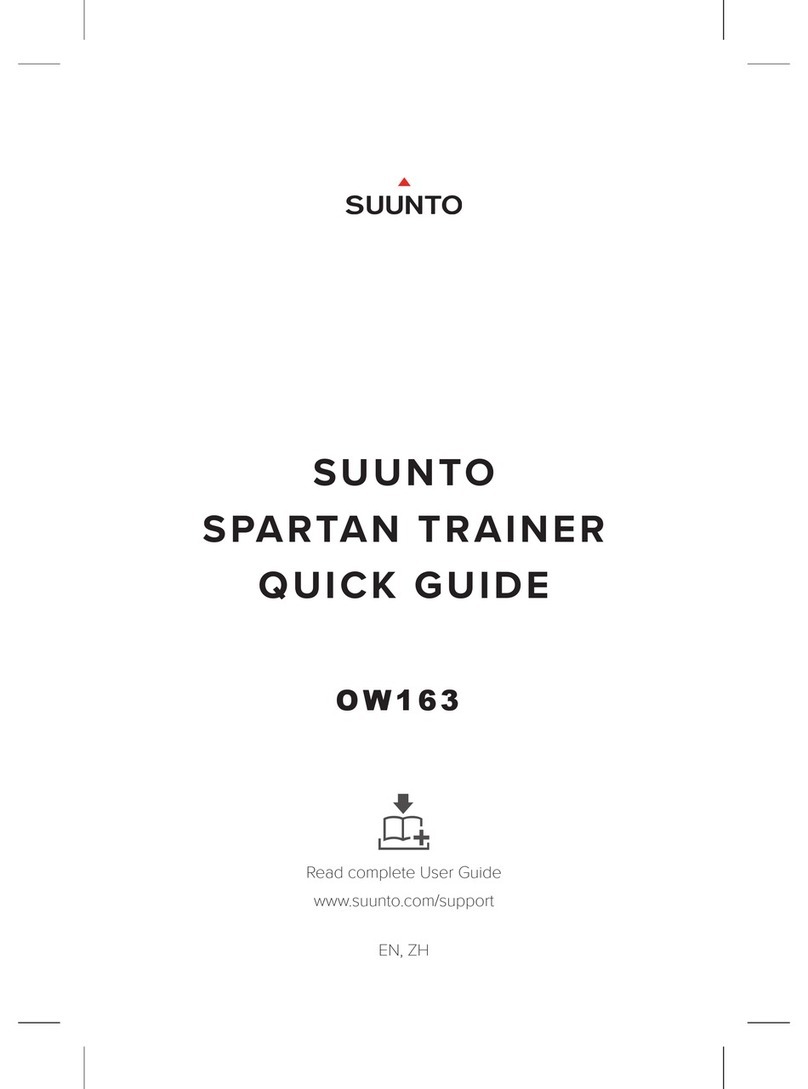 Suunto OW163 quick guide