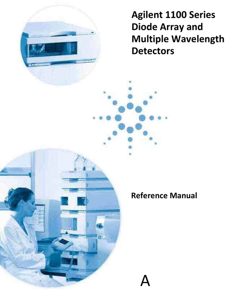 Agilent Technologies 1100 Series User manual