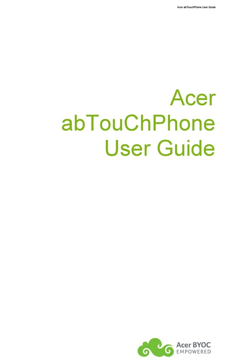 Acer abTouChPhone user guide