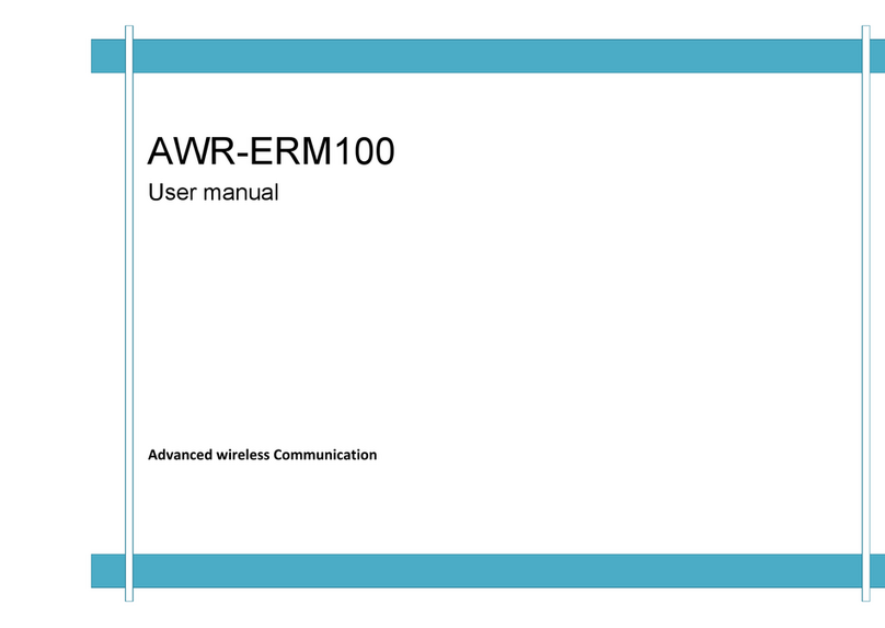Advanced Wireless Communications AWR-ERM100 user manual