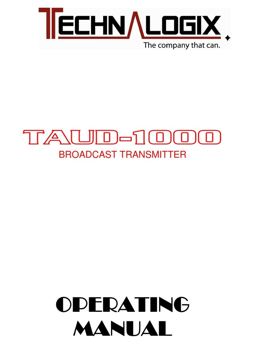 Technalogix TAUD-100 User manual Technalogix TAUD-100 User manual